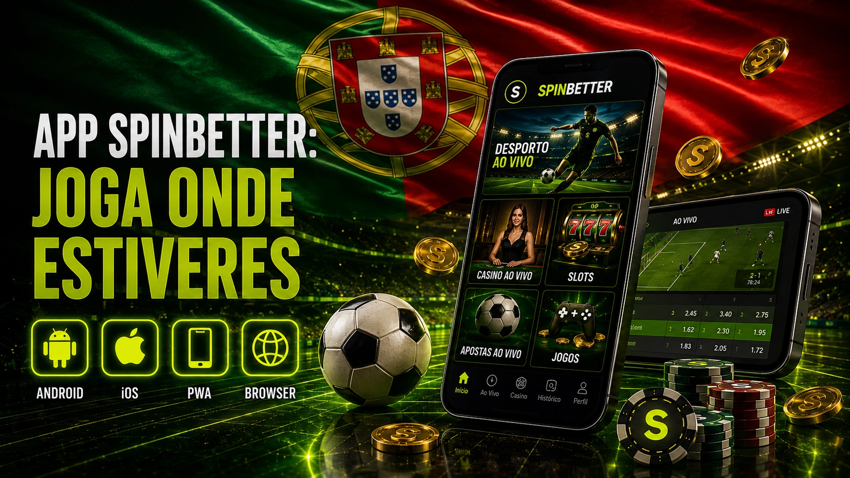App SpinBetter para melhorar sua rotação